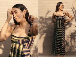 Mira Rajput's Halter Neck Maxi Dress Is Perfect For Summer Days In The Sun Mira Rajput's Halter Neck Maxi Dress Is Perfect For Summer Days In The Sun