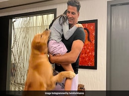 A Group Hug For Akshay Kumar, Daughter Nitara And, Umm, Dog. Thanks For The Pic, Twinkle Khanna A Group Hug For Akshay Kumar, Daughter Nitara And, Umm, Dog. Thanks For The Pic, Twinkle Khanna