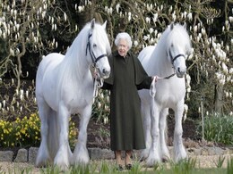 Queen Elizabeth's 96th Birthday Marked With Gun Salute And New Photograph Queen Elizabeth's 96th Birthday Marked With Gun Salute And New Photograph