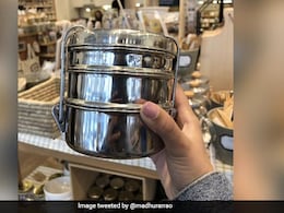 Twitter User Spots Stainless Steel Dabba In Europe Store, Makes Users Nostalgic Twitter User Spots Stainless Steel Dabba In Europe Store, Makes Users Nostalgic