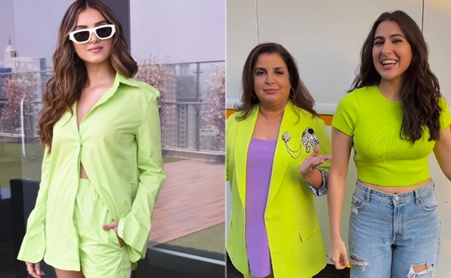 Summer 2022 Gets A Neon Touch, Thanks To Tara Sutaria, Sara Ali Khan, Farah Khan