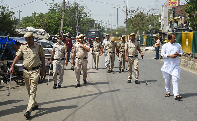 Delhi's Jahangirpuri Under Drone Surveillance After Communal Violence