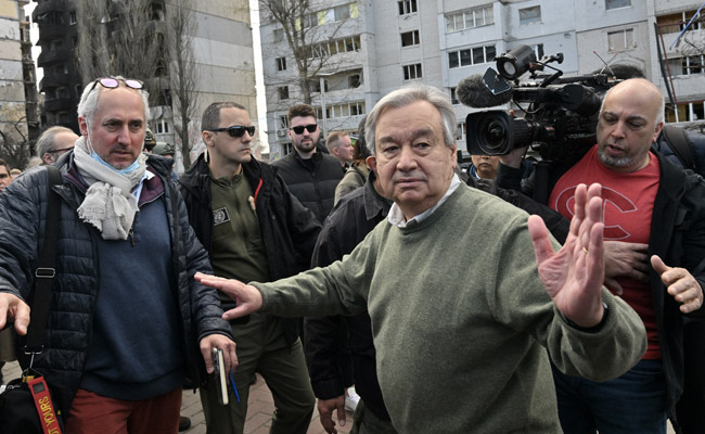 UN Chief Expected To Visit Ukraine's War-Hit Port Of Odessa