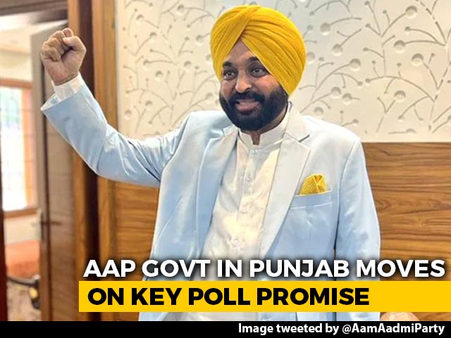 AAP Moves On Key Punjab Promise, 300 Units Free Power For Homes From July