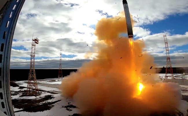 Russia To Deploy Sarmat Missiles By Autumn In 'Historic' Nuclear Upgrade