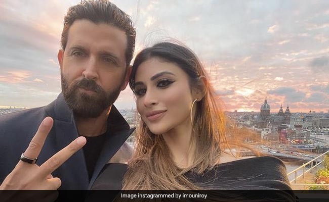 Just Hrithik Roshan And Mouni Roy Giving Instagram A Glow-Up With This Selfie