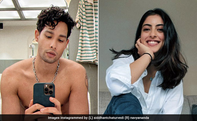 You'll Have To Look For Navya Naveli Nanda's Reaction To This Siddhant Chaturvedi Pic But It's There