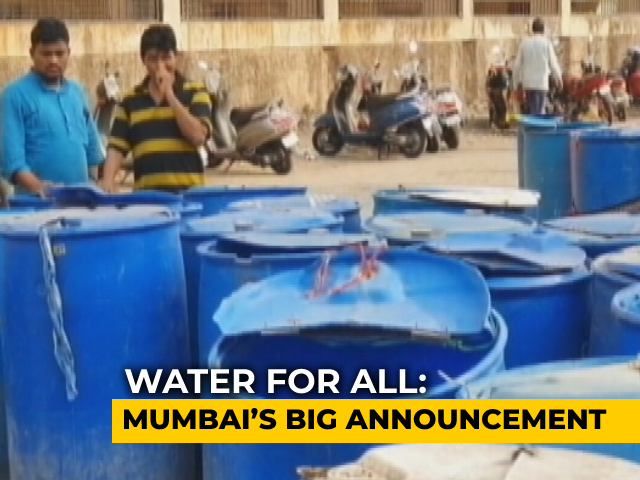 Water For All: Mumbai’s Big Announcement