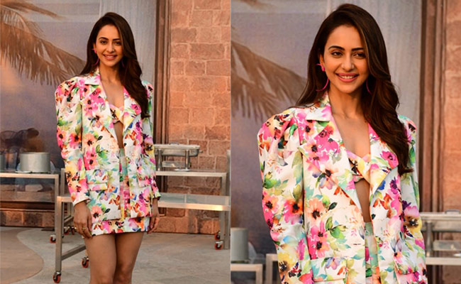 Rakul Preet Singh Is Summer Chic In A Playful Floral Co-Ord Set