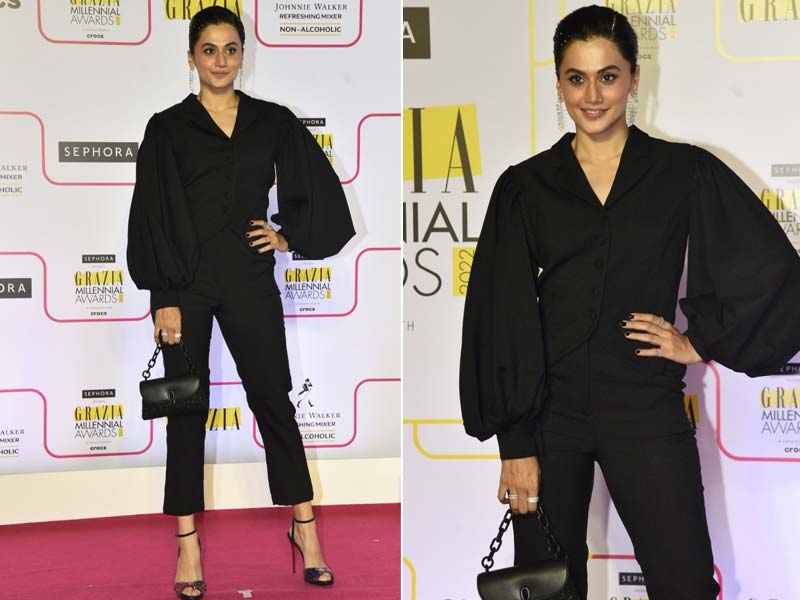 Taapsee Pannu Dazzles Us Once More, This Time In A Black Co-ord Set