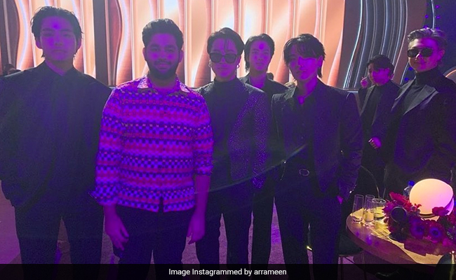 Grammys 2022: When AR Rahman's Son Ameen Met BTS