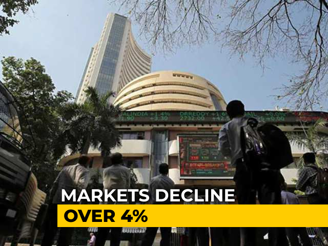 Markets Fall Over 4% In Five Trading Sessions, Here's Why