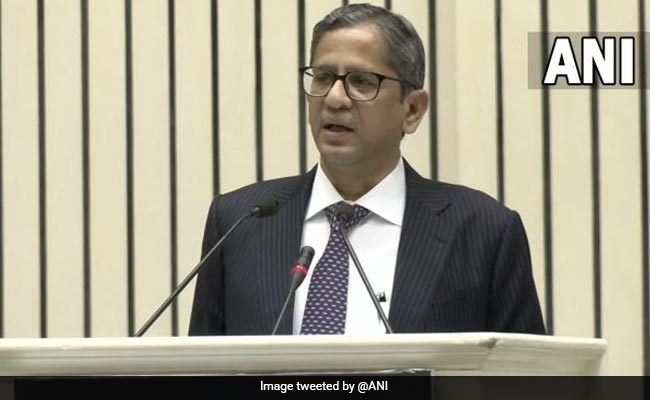 "Our Judiciary Is Overburdened...": Chief Justice NV Ramana On Vacancies