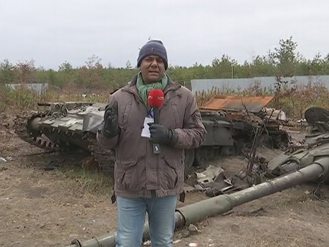 Russian Tanks Destroyed At Ambush Site: NDTV Ground Report From Ukraine