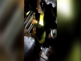 Watch: Firefighters Rescue Delhi Wedding Guests Stuck In An Elevator Watch: Firefighters Rescue Delhi Wedding Guests Stuck In An Elevator