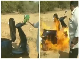 Ola S1 Pro Owner Sets Scooter On Fire In Tamil Nadu Ola S1 Pro Owner Sets Scooter On Fire In Tamil Nadu