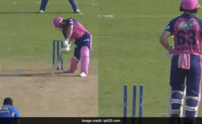 IPL: बुमराह ने निशाना साधकर फेंकी यॉर्कर, बटलर की हवा में उड़ गईं गिल्लियां, ऐसे भागे पवेलियन- Video