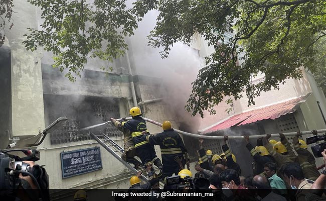 Over 100 Patients Evacuated As Fire Breaks Out In Tamil Nadu Hospital