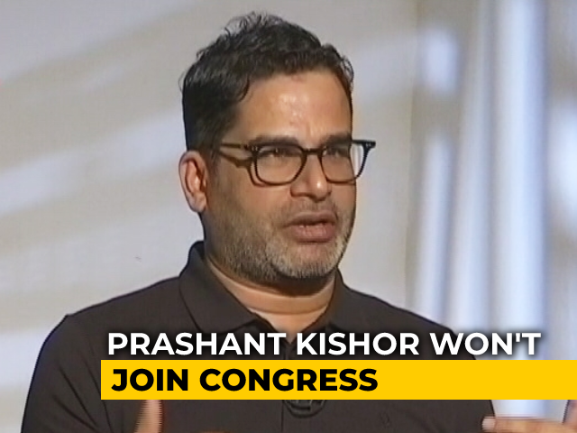 "More Than Me, Party Needs...": Prashant Kishor On Declining Congress Offer