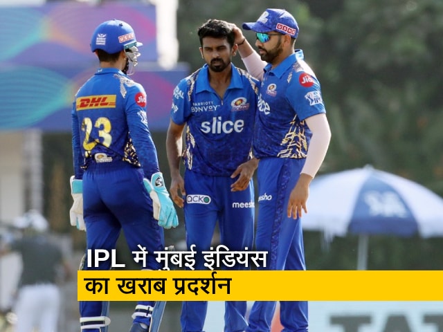 IPL 2022 : मुंबई इंडियंस ने हार का लगाया 'छक्का'
