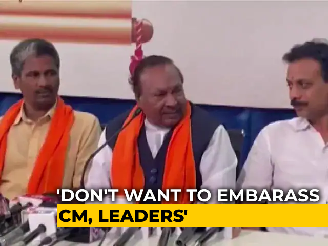 "Don't Want To Cause Trouble To Party": Karnataka Minister To Quit Amid Row