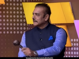 Watch: Ravi Shastri Recreates India's 2011 World Cup Winning Moment Watch: Ravi Shastri Recreates India's 2011 World Cup Winning Moment