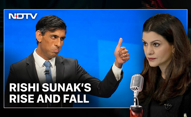 Rishi Sunak: How "Dishy Rishi" Fell From Grace | 'Hot Mic' With Nidhi Razdan