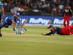 Watch: Glenn Maxwell's Diving Direct Hit To Dismiss Mumbai Indians Batter