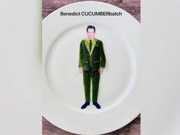 Viral Video: Fashion Food Artist Creates "Benedict CUCUMBERbatch" And People Are Loving It