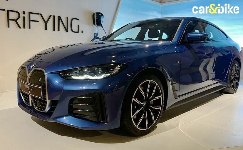 BMW i4 Electric Sedan Unveiled For India; Launch Date Revealed