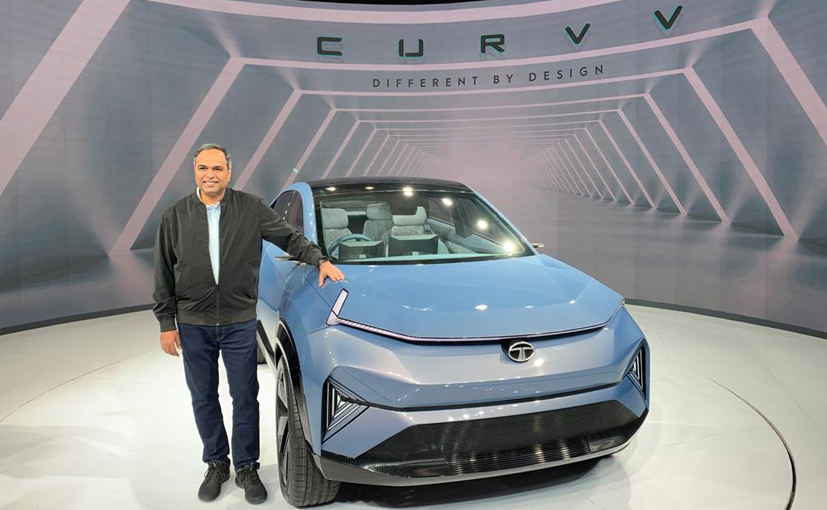 Tata Curvv EV Coupe Concept Breaks Cover