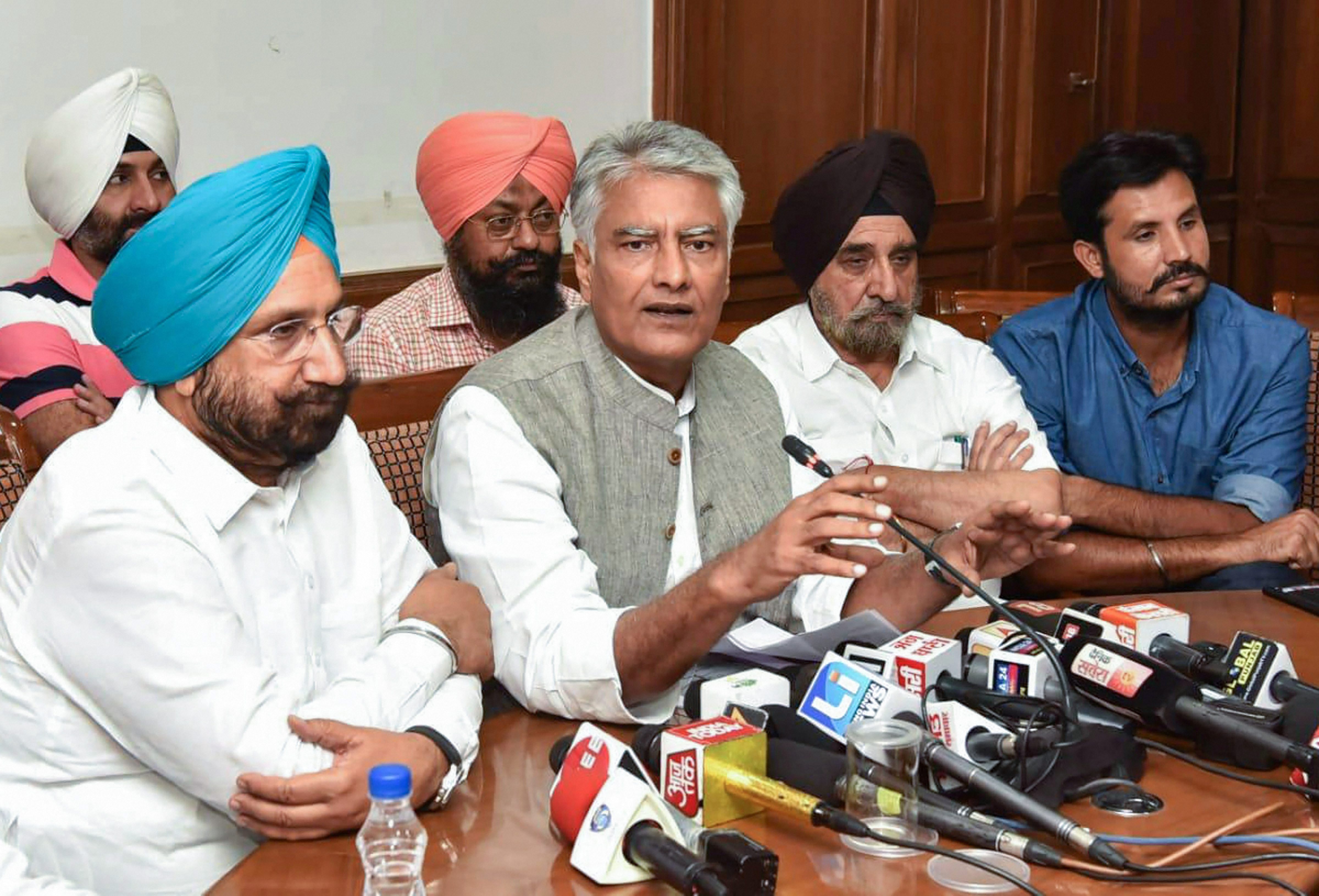 Suspend Ex Punjab Congress Chief For 2 Years, Panel Recommends: Sources