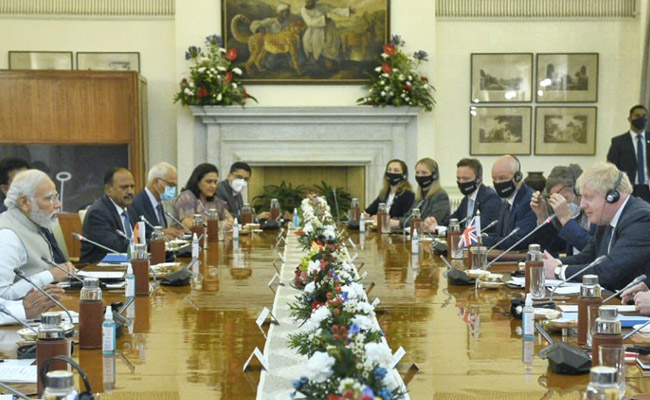 Boris Johnson's Big "India-Specific" Announcement In Defence Partnership