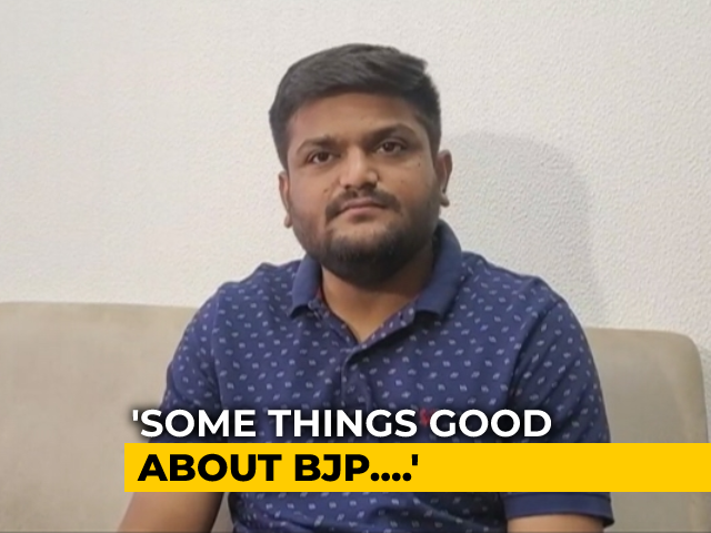 "Some Things Good About BJP...": From Hardik Patel, Worrying Message For Congress