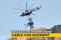 3 Dead, 8 Stranded Mid-Air After Cable Car Accident In Jharkhand 3 Dead, 8 Stranded Mid-Air After Cable Car Accident In Jharkhand