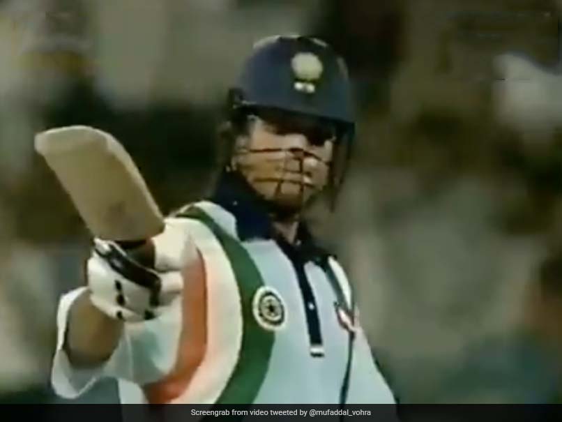 Watch: On This Day, Sachin Tendulkar Unleashed The "Desert Storm" On Australian Bowling Attack In Sharjah In 1998