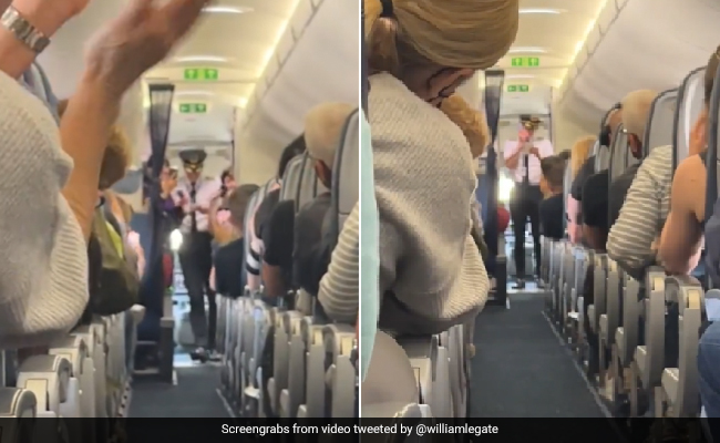 Viral Video: Passengers Celebrate As Pilot Announces Face Masks Are Now Optional On US Airlines
