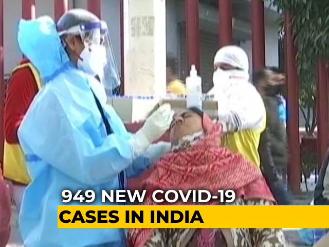 India Logs 949 New COVID-19 Cases, 6 Covid Deaths In 24 Hours: Centre