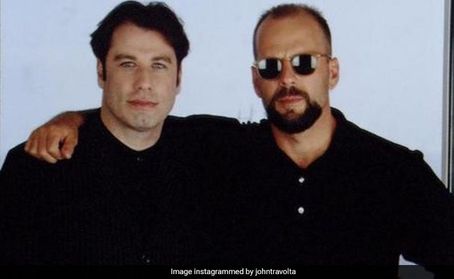 Bruce Willis' <i>Pulp Fiction</i> Co-Star John Travolta's Throwback Post Is Friendship Goals