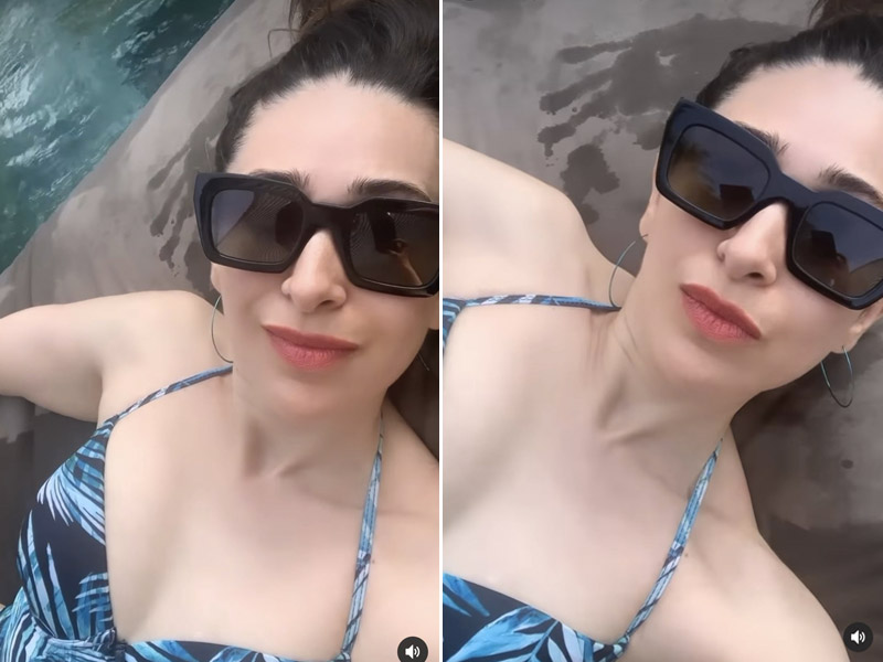 Karisma Kapoor's Blue Swimsuit And Trendy Sunglasses Are Prepping Us For The Summers