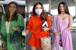 Mira Rajput Or Raveena Tandon: Pick Your Favourite Airport Look Mira Rajput Or Raveena Tandon: Pick Your Favourite Airport Look