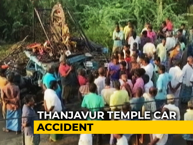 2 Children Among 11 Electrocuted In Tamil Nadu Temple Chariot Procession