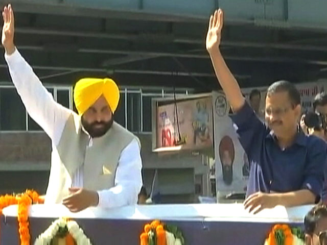 AAP Focus On Gujarat Next, Arvind Kejriwal, Bhagwant Mann In Ahmedabad