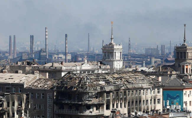 Russia Says Mariupol Steelworks "Liberated" As Ukrainian Troops Surrender
