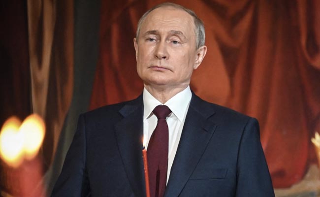 Putin "Doesn't Believe He Can Afford To Lose" In Ukraine: US Spy Chief