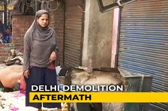 Delhi Demolition Aftermath: Children Afraid To Leave Home Delhi Demolition Aftermath: Children Afraid To Leave Home