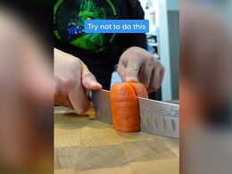 Watch: Chef Shares Easy Technique To Cut Hard Vegetables While Saving Your Knives