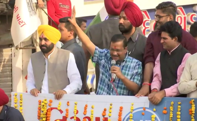 "BJP Arrogant, Give AAP A Chance": Arvind Kejriwal's Appeal In Gujarat