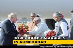 Boris Johnson Lands In India, Free-Trade Agreement On Table Boris Johnson Lands In India, Free-Trade Agreement On Table