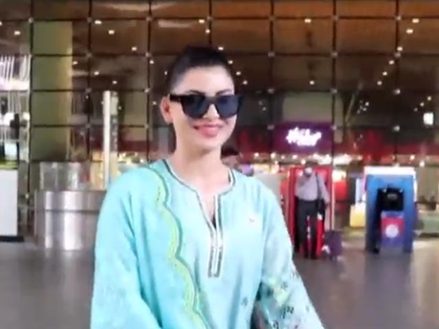 Urvashi Rautela's Airport OOTD